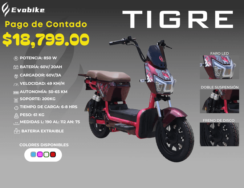 Catálogo EVOBIKE Guerrero — página 20 de 42